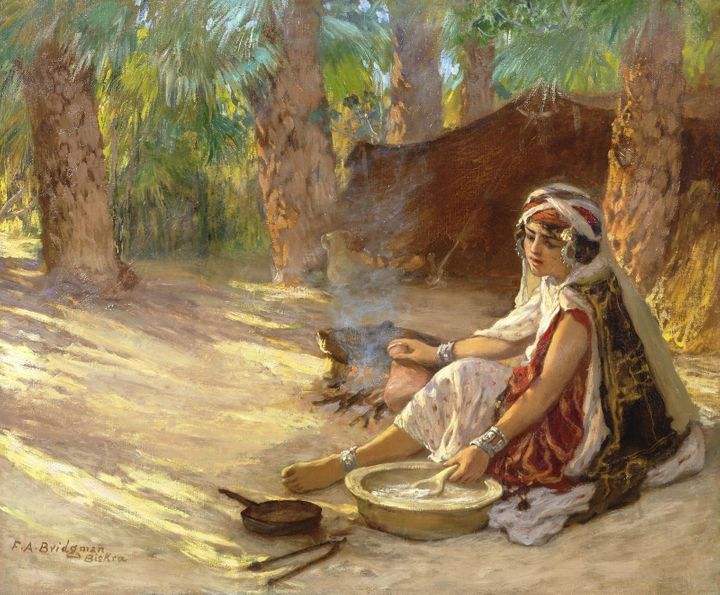 preparing the meal