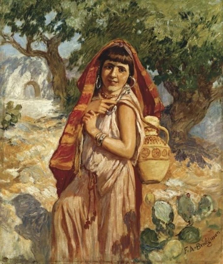 La porteuse d'eau Kabyle