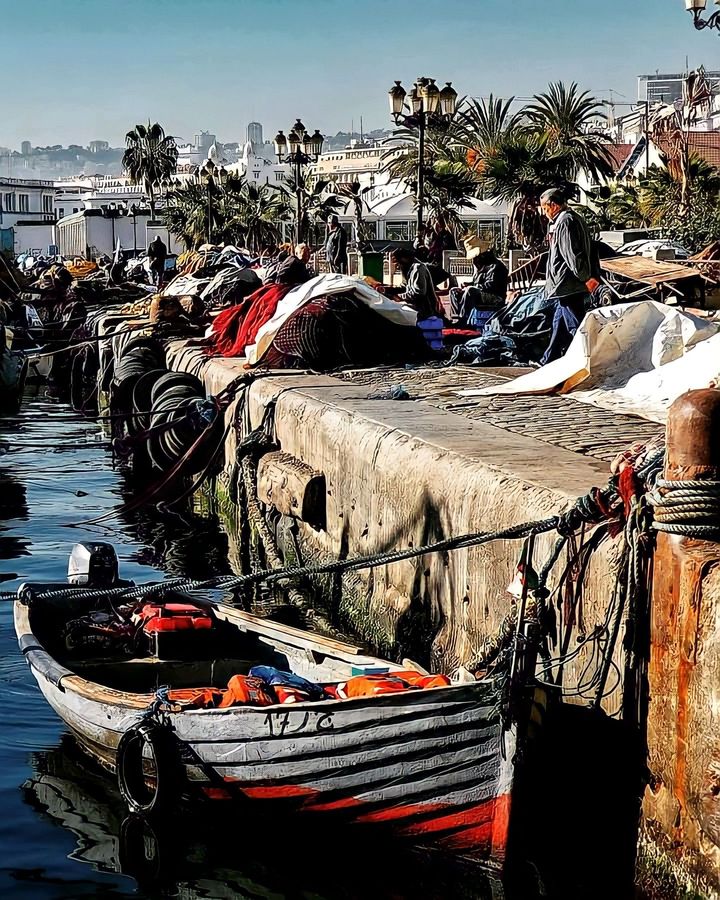 la pêcherie d'Alger